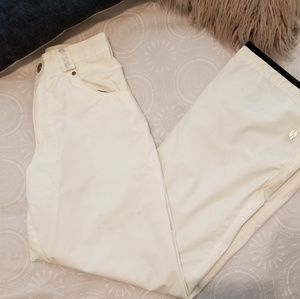White Snowboarding Pants